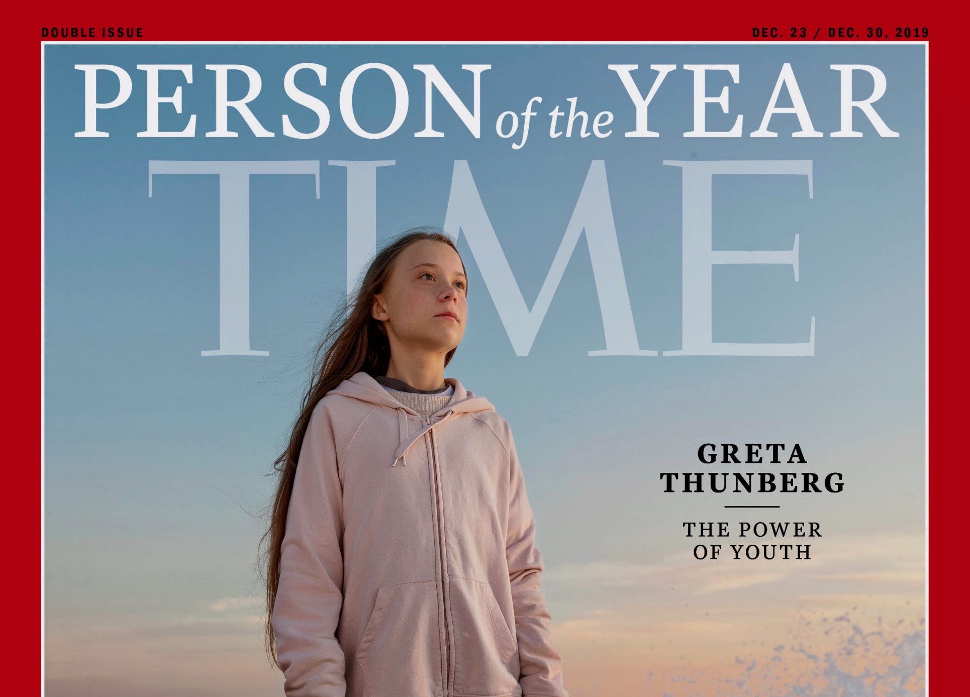 Revista Time nombra a la activista ambiental Greta Thunberg como personalidad del año
