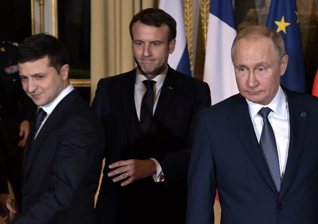 Presidentes Putin y Zelenski reunidos en Francia para cumbre sobre la paz en Ucrania