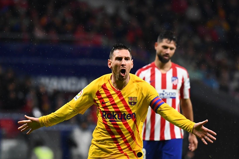 Un magistral Messi devuelve la cima al Barça tras vencer a un complicado Atlético de Madrid
