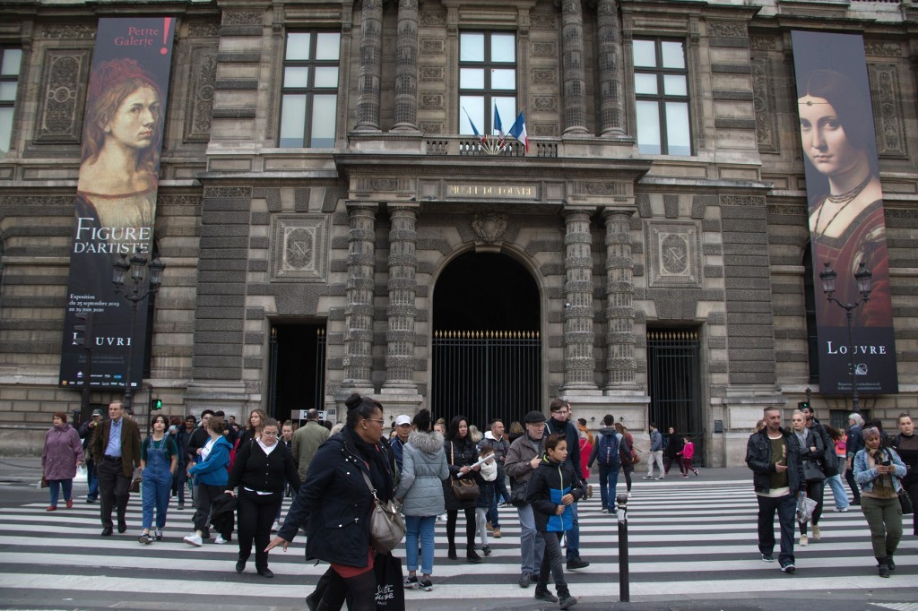 El museo del Louvre recibió 9,6 millones de visitantes en 2019