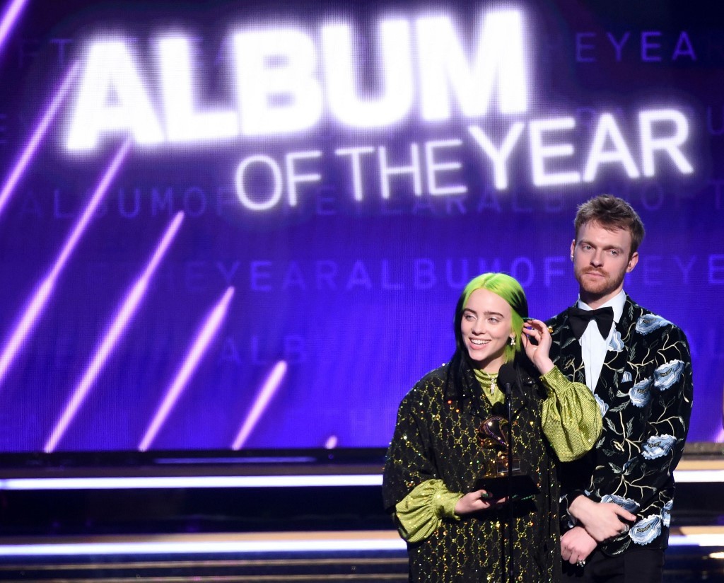 Billie Eilish se consagra al ganar cinco Grammy en las principales categorías