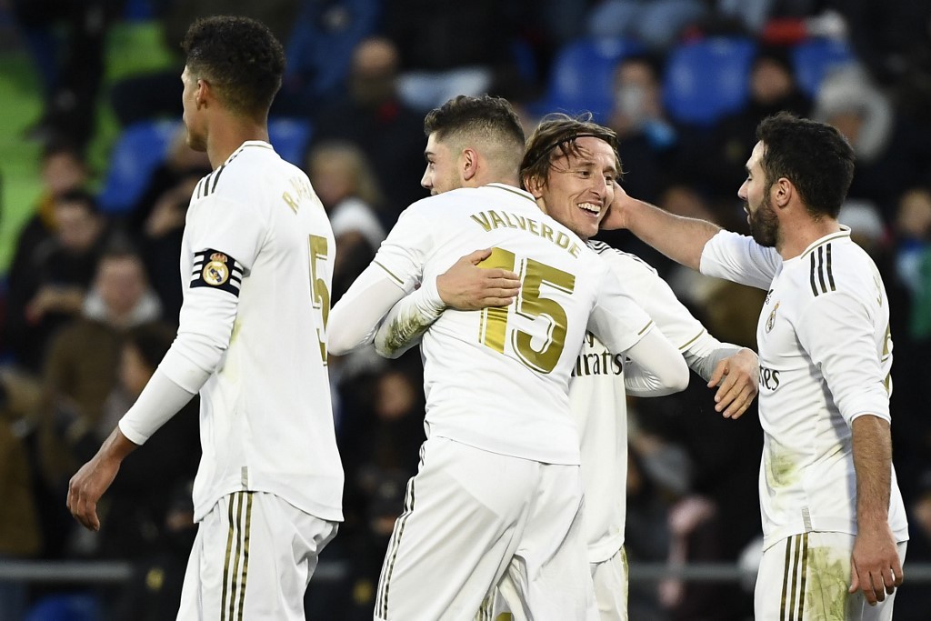 Varane, Modric y Courtois lideran al Real Madrid en su victoria en Getafe