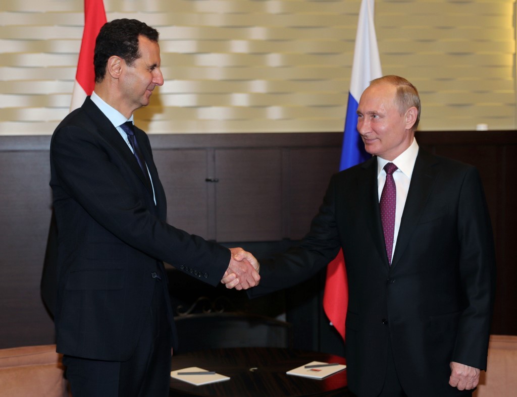 Putin se reunió con Presidente de Siria en visita sorpresa a Damasco