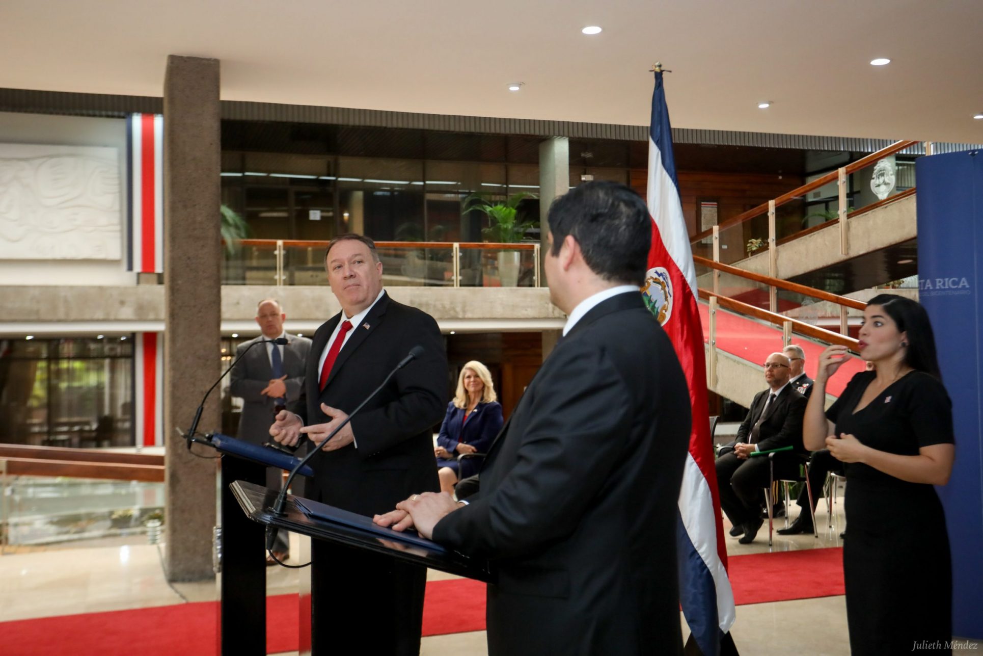 De China a la OEA: 5 mensajes claves de Pompeo en su visita a Costa Rica