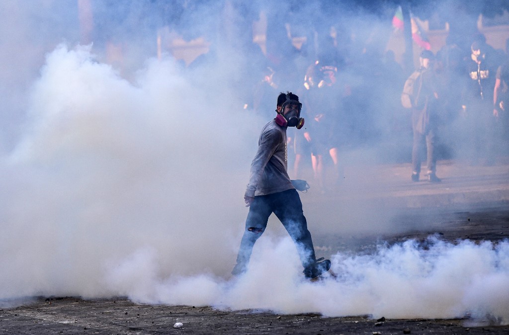 Violentas protestas en la apertura del festival Viña del Mar