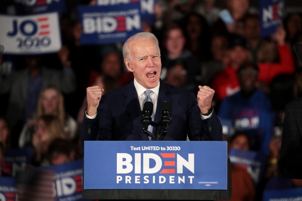 Biden gana en Carolina del Sur y relanza su campaña a la Casa Blanca