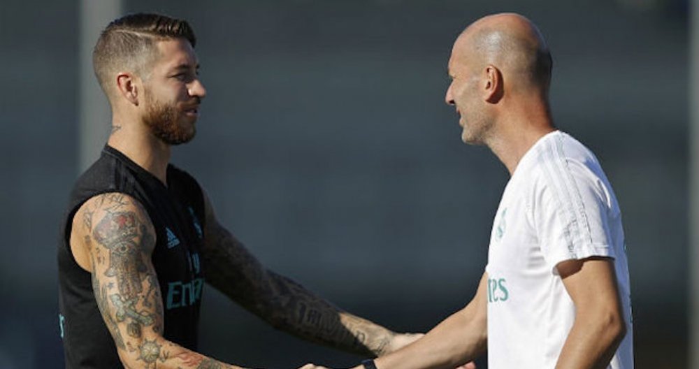 Zidane apoya a Sergio Ramos en su deseo de ir a los Juegos Olímpicos