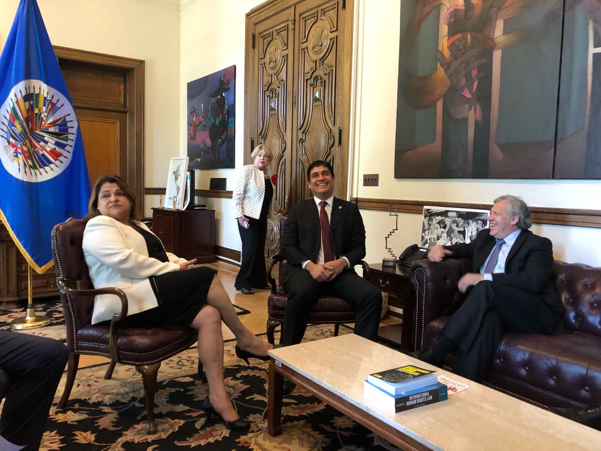 Costa Rica confirma apoyo a reelección de Luis Almagro como cabeza de la OEA