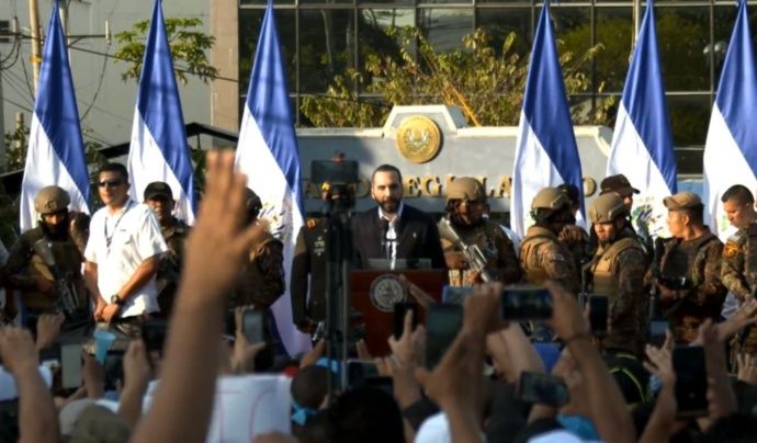 Presidente salvadoreño da una semana al Congreso para aprobar fondeo de plan antipandillas