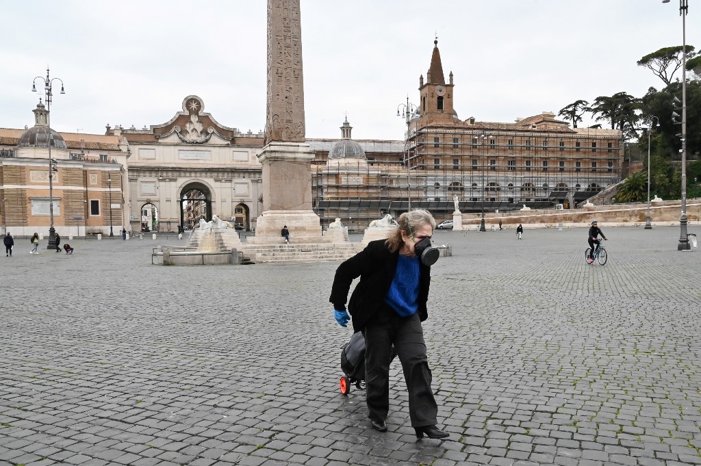 Italia, de rodillas, espera una desaceleración de la pandemia esta semana