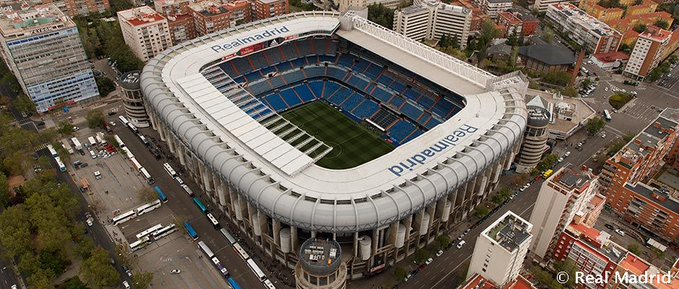 Real Madrid cede el estadio Santiago Bernabéu como almacén de material contra el coronavirus