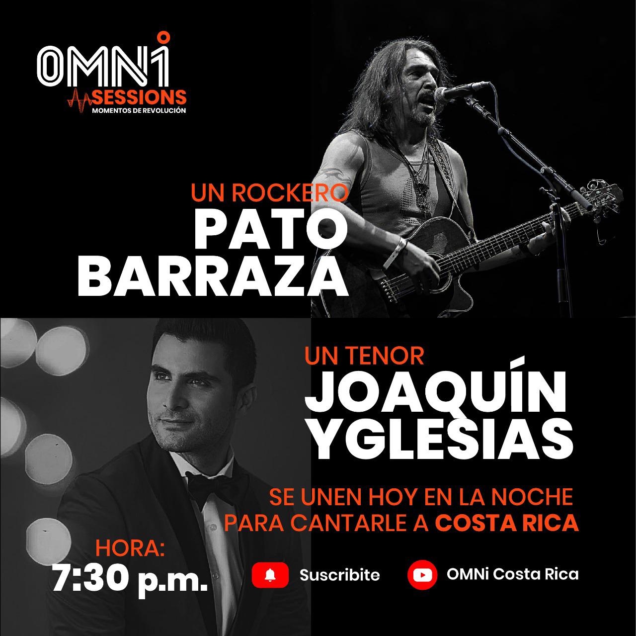 Pato Barraza y Joaquín Yglesias darán chivo virtual este sábado a las 7:30 pm