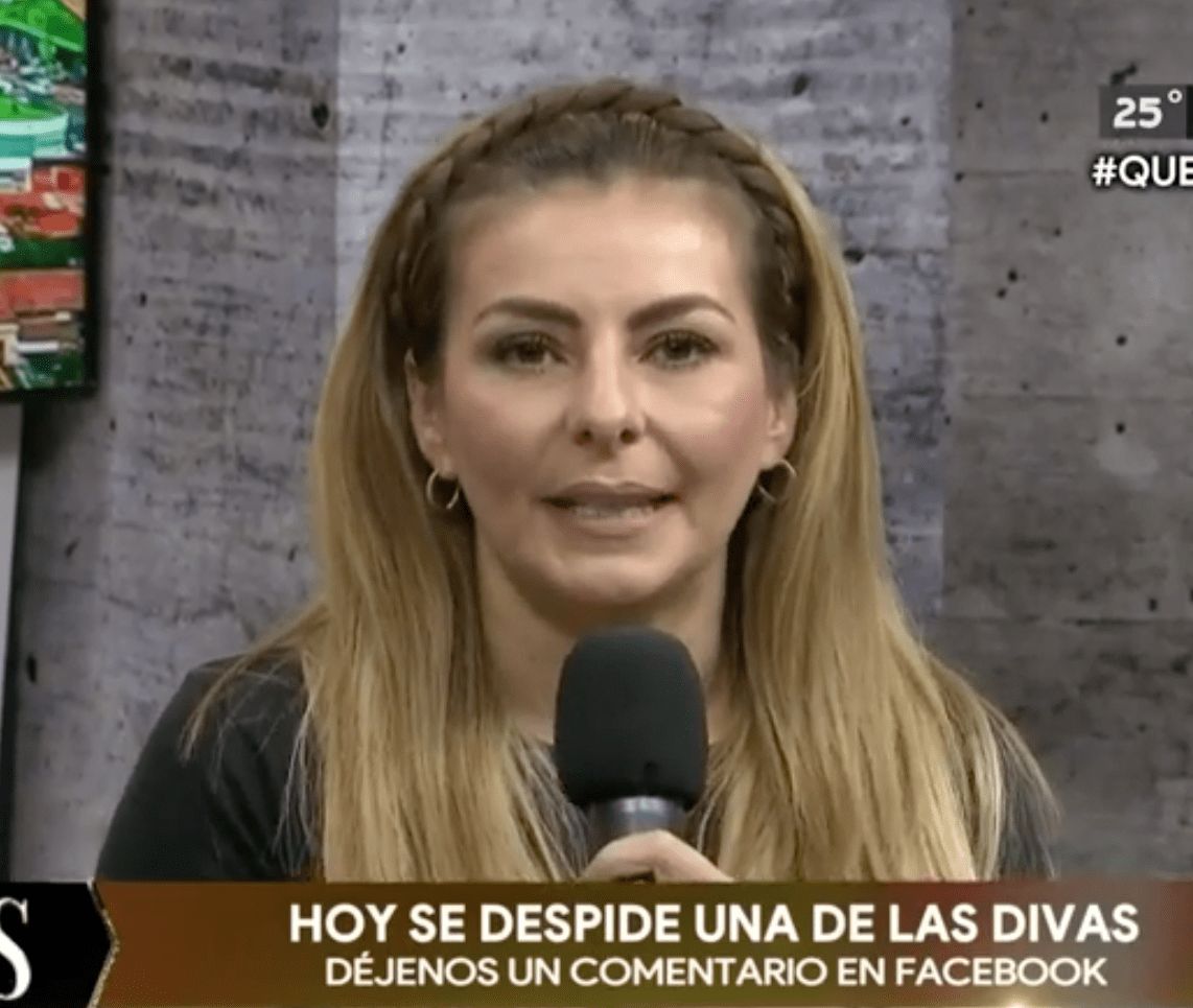 (Video) Glenda Peraza renunció a ‘Divas pero divinas’ y anuncia el fin de su carrera en televisión