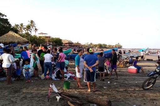 (Fotos) Así lucen las playas de Nicaragua en tiempos del coronavirus