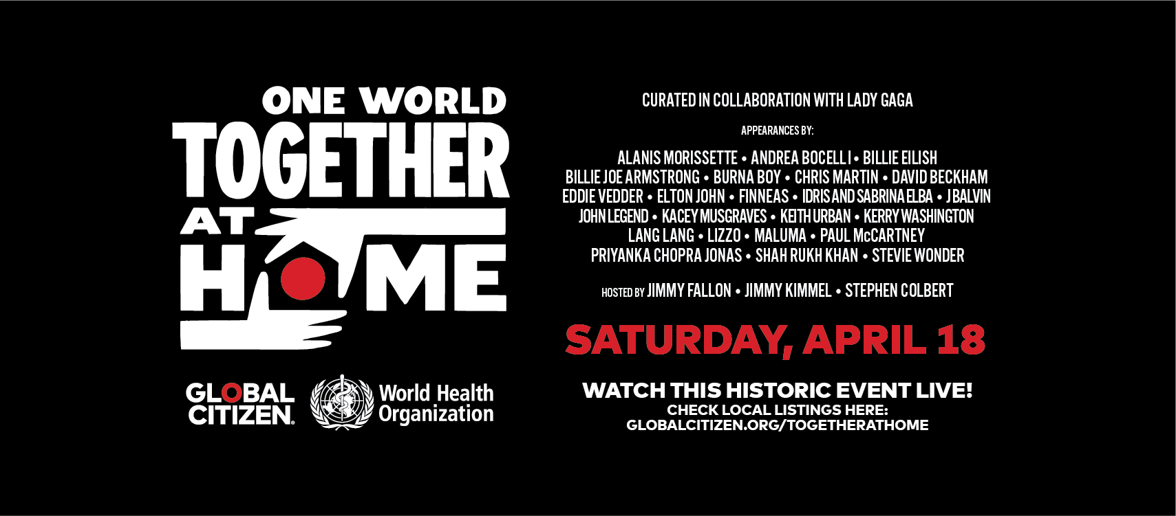 Rolling Stones, Celine Dion y decenas de artistas en megaconcierto virtual por pandemia