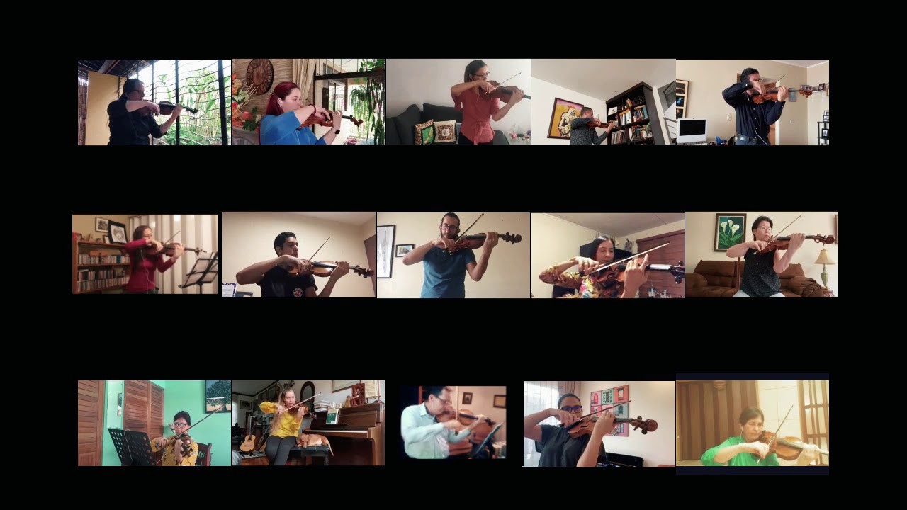 Más de 70 músicos de la Orquesta Sinfónica Nacional grabaron desde sus casas el tema ‘Luna Liberiana’