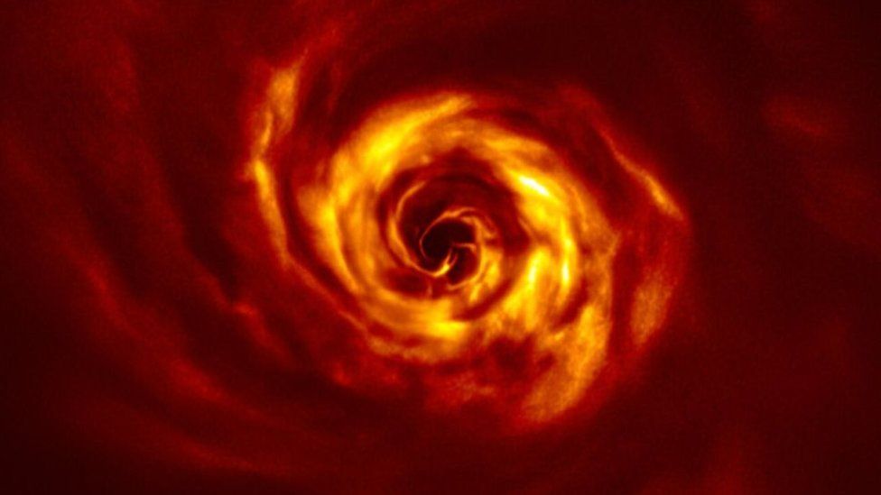 La espectacular imagen del “nacimiento” de un planeta captada por astrónomos desde Chile