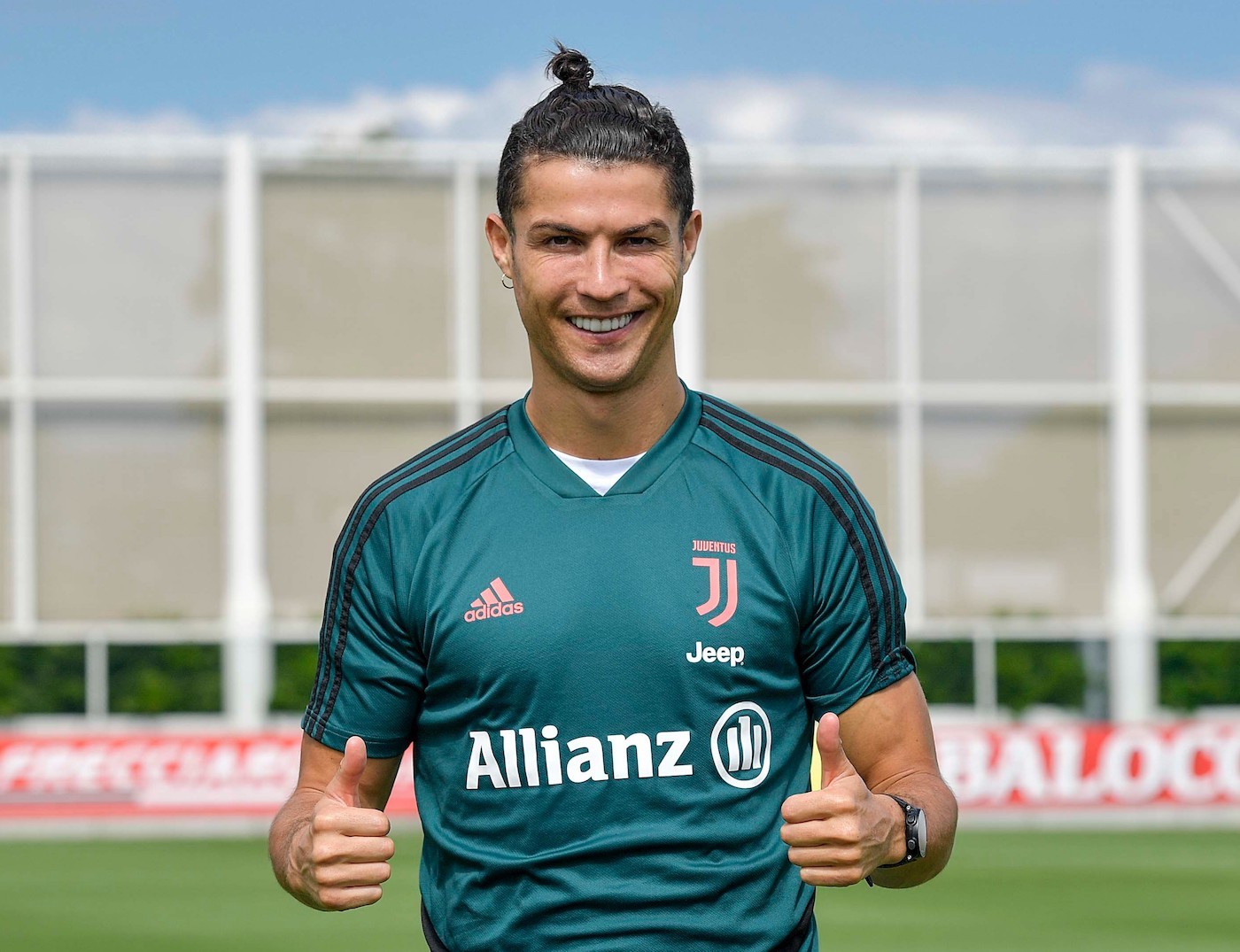 Cristiano Ronaldo volvió a entrenar con la Juventus después de dos meses
