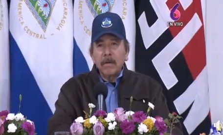 Daniel Ortega relaciona decesos por neumonía con COVID-19 y pide arreglo en frontera con Costa Rica