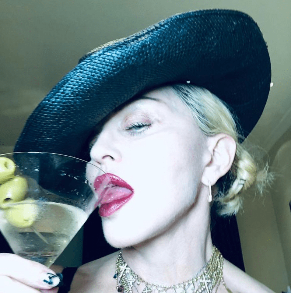 Esta foto pudo haberle costado a Madonna la censura de Instagram… pero no fue así