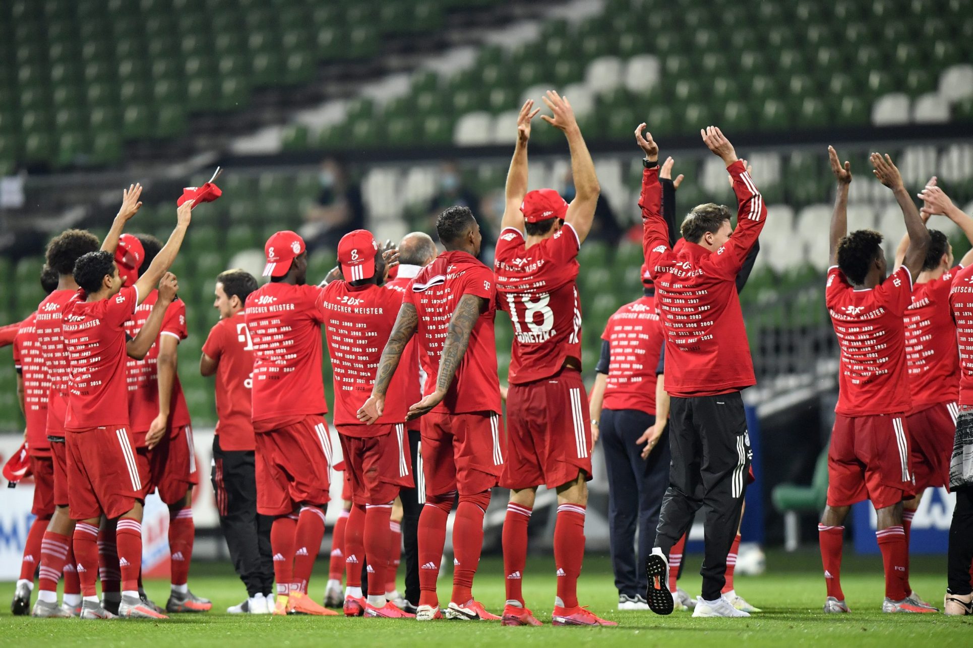 Bayern Múnich gana la Bundesliga por 30ª vez, octava consecutiva