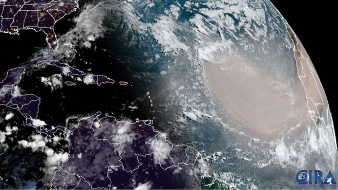 ¿Cuál es el fenómeno detrás del polvo del Sahara, que ya está sobre Costa Rica?