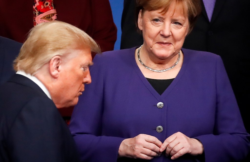 El amargo rencor entre Donald Trump y la canciller alemana Angela Merkel