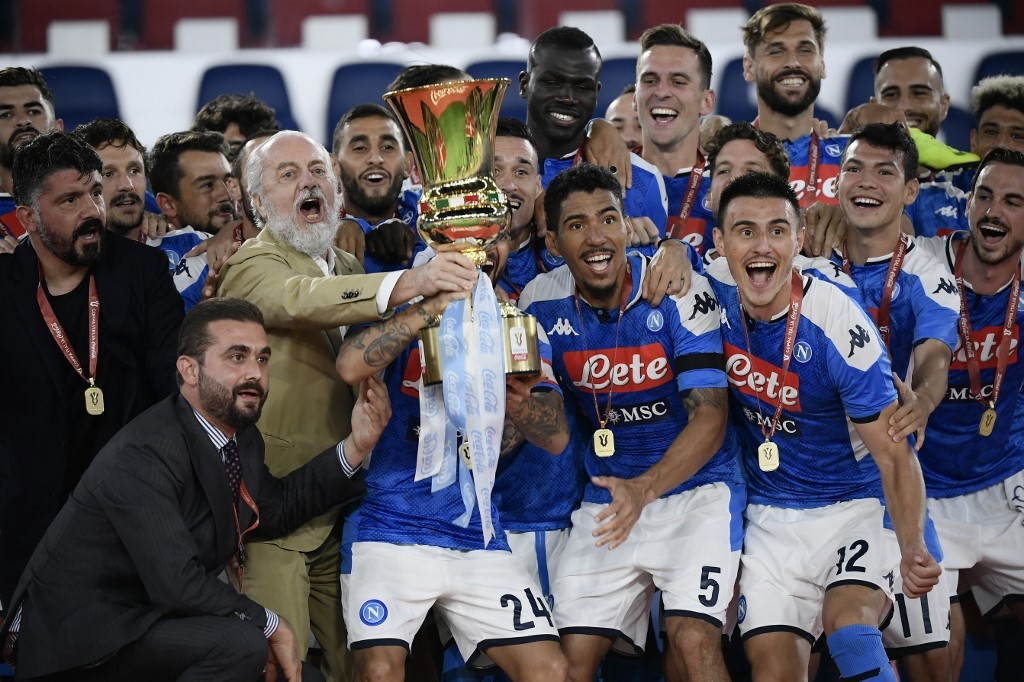 Nápoles gana la Copa de Italia al superar a Juventus en los penales