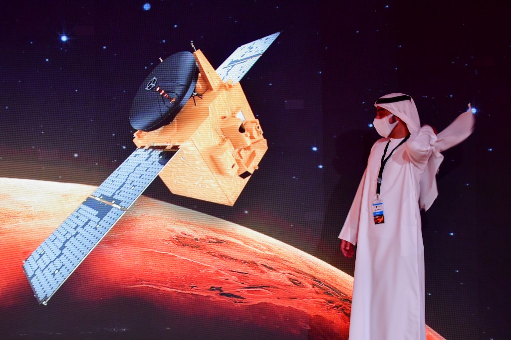 La primera misión espacial árabe hacia Marte despegó desde Japón