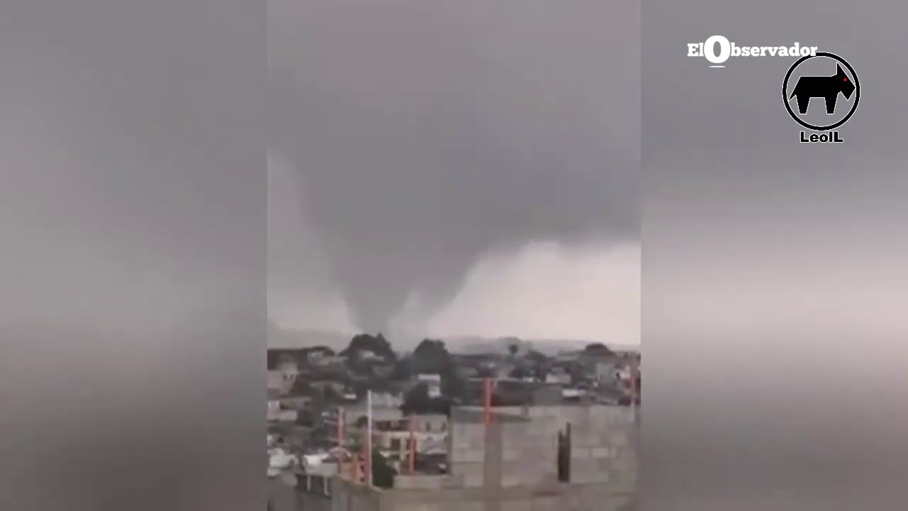 Video captó impresionante tornado en Guatemala, que dejó 36 heridos y daños materiales