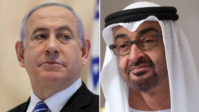Israel firma con Emiratos Árabes un histórico acuerdo de paz por el que se compromete a suspender anexiones de territorios palestinos