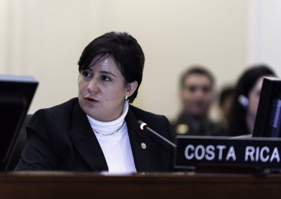 Embajadora costarricense ante la OEA renuncia a su cargo