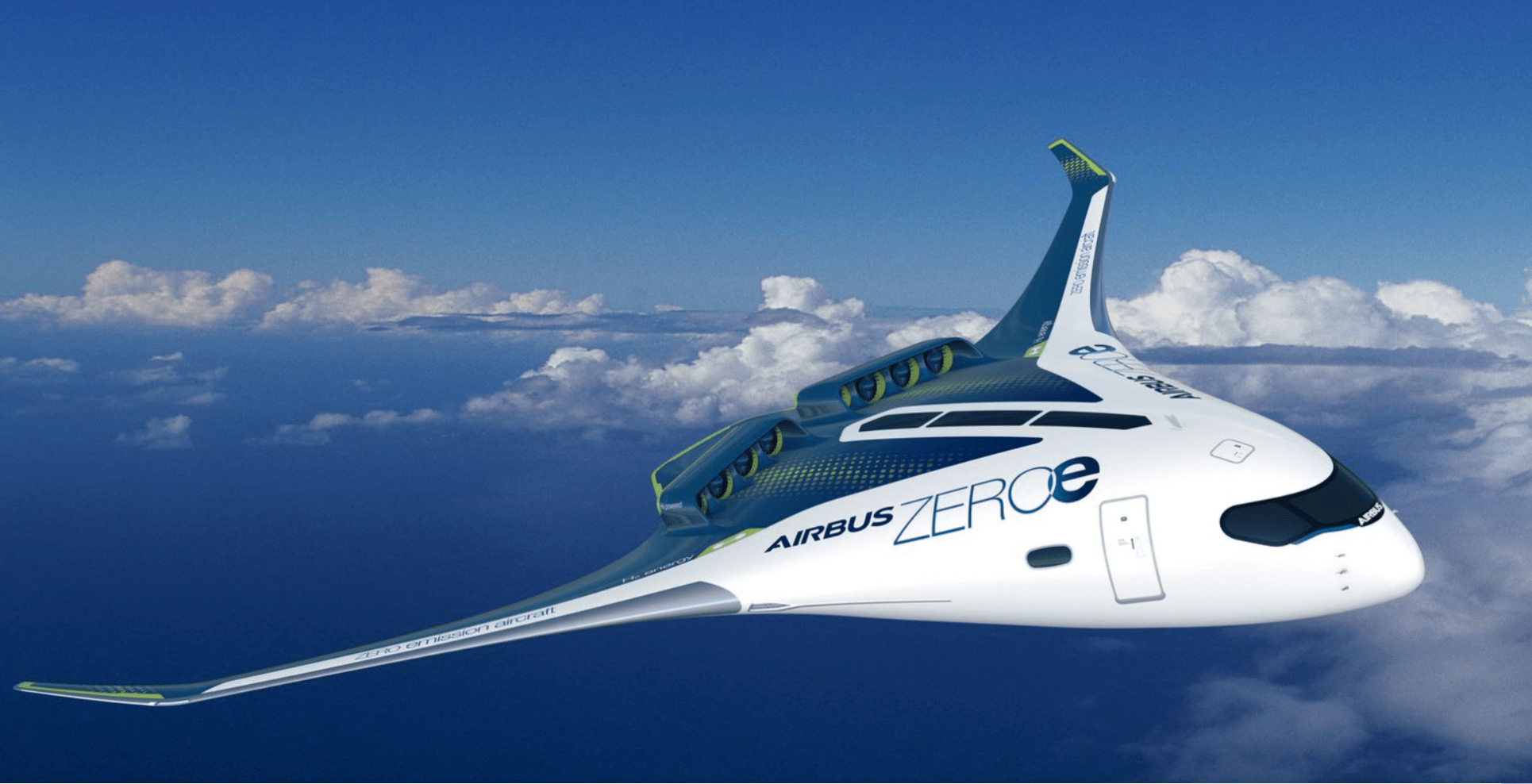 Airbus presenta tres conceptos de avión para volar con hidrógeno en el 2035