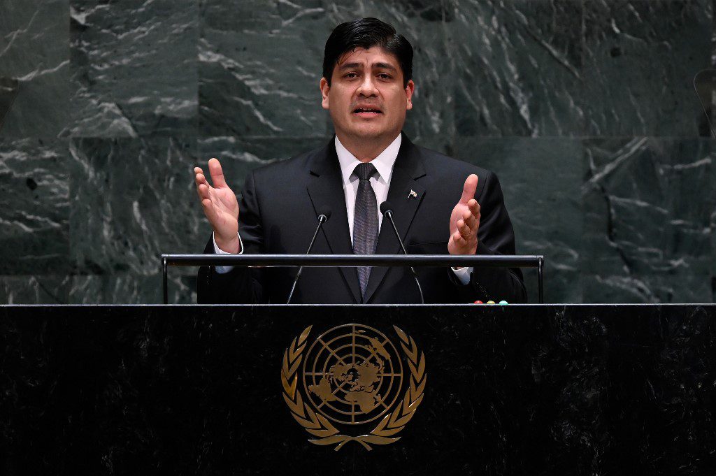 (VIDEO) Alvarado regañó a Corea del Norte y defendió a Cuba en discurso ante ONU
