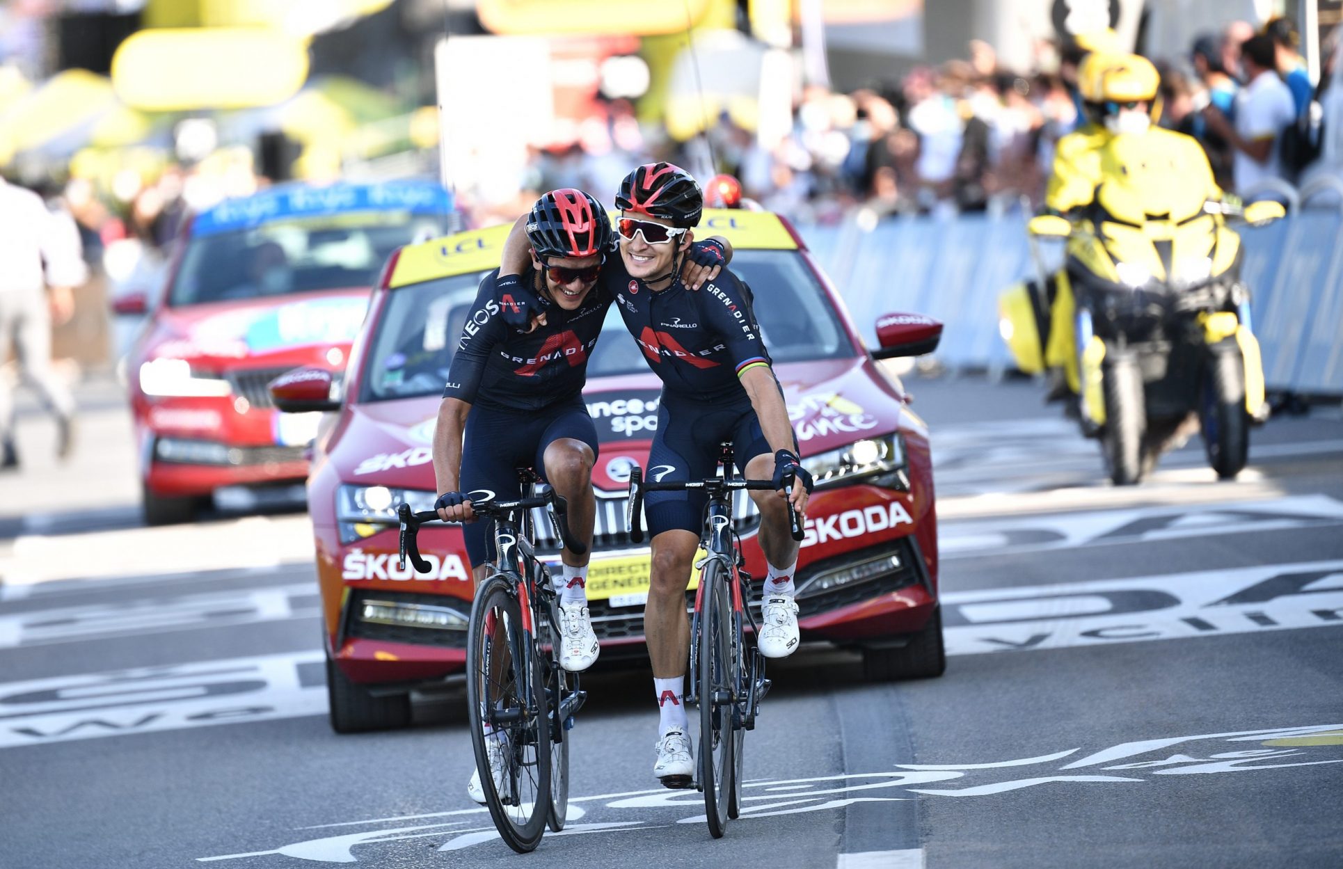 Por fin sonrió el equipo de Andrey Amador en el Tour de Francia