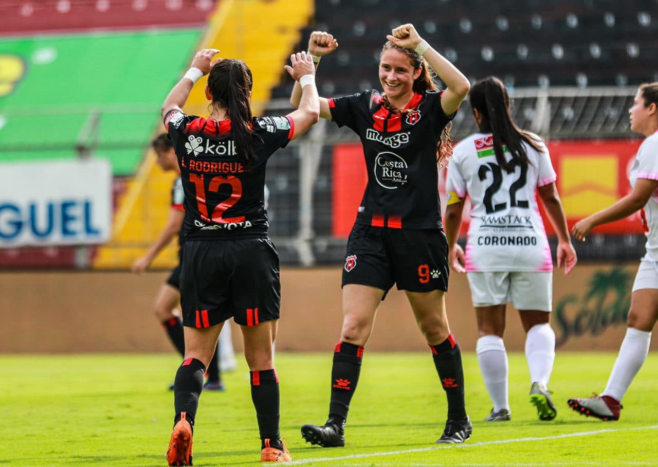 Alajuelense recupera momentáneamente liderato en el fútbol femenino
