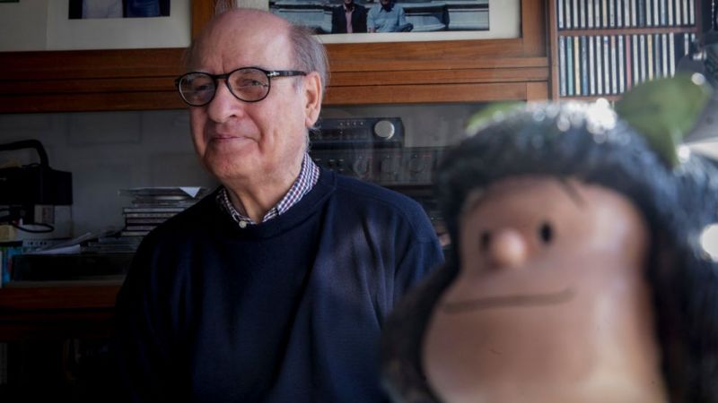Fallece Quino, el humorista gráfico argentino, padre de Mafalda