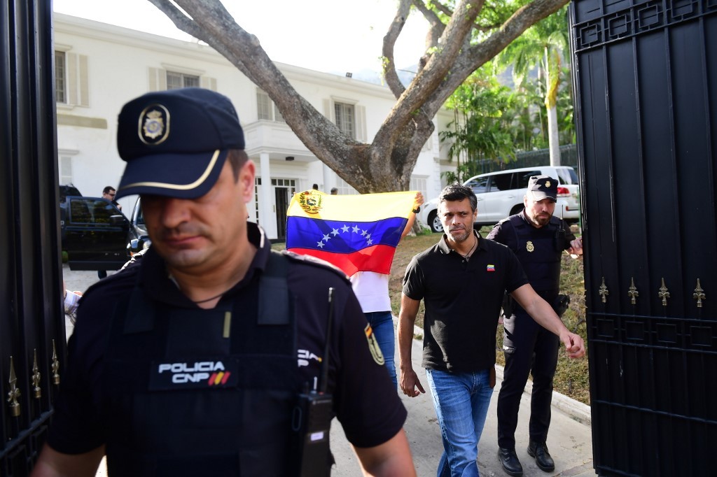 Líder opositor venezolano Leopoldo López ya está en Madrid