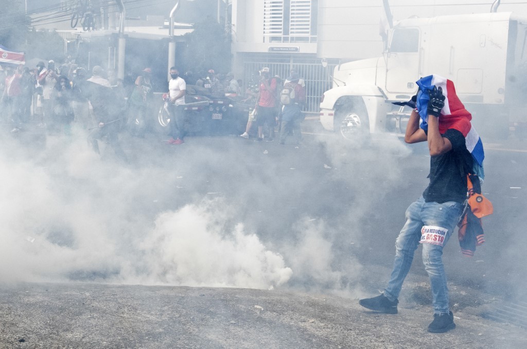 “Esto no es Costa Rica”: miedo se apoderó de los vecinos de Casa Presidencial el lunes