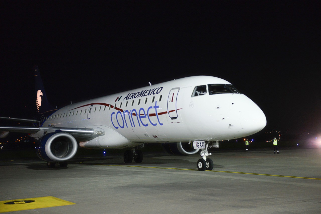 (Video) Aeroméxico reanuda sus vuelos hacia Costa Rica
