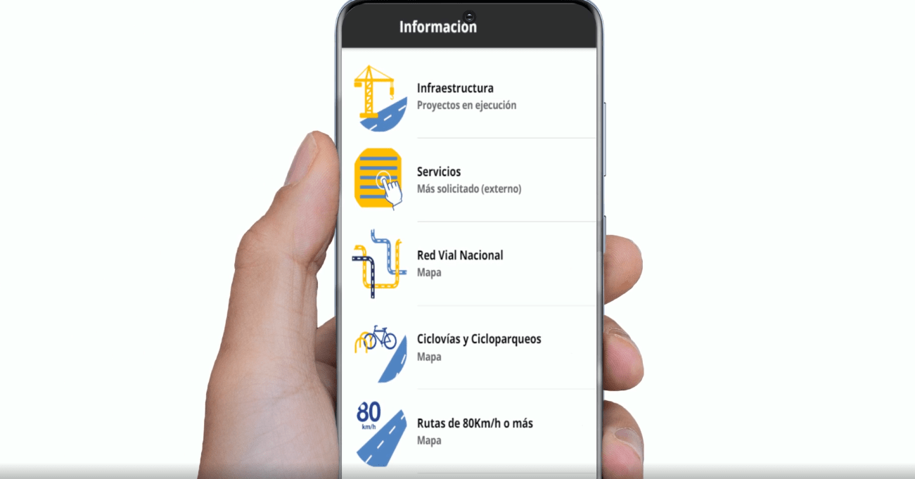 MOPT lanza app que indicará a usuarios sobre afectaciones en el tránsito