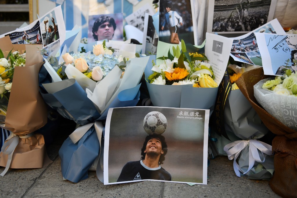 Embajada argentina recibirá condolencias virtuales por Maradona