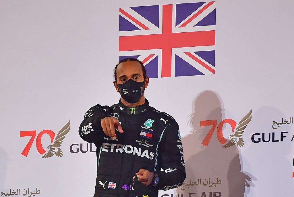 Fórmula 1: Hamilton gana el GP de Baréin tras una accidentada carrera