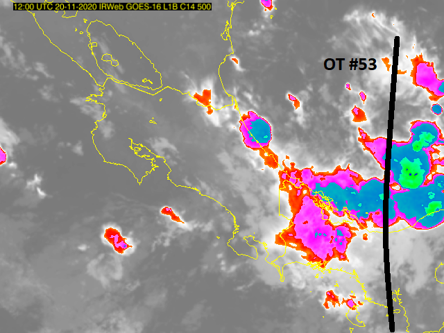 Onda tropical #53 se acerca al país y se esperan más lluvias por la tarde