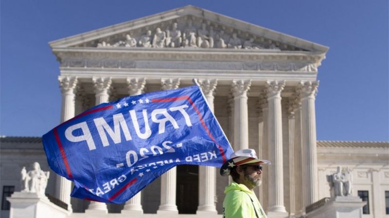 La Corte Suprema de EE.UU. rechaza la demanda de Texas que pedía invalidar los resultados de las elecciones presidenciales en varios estados