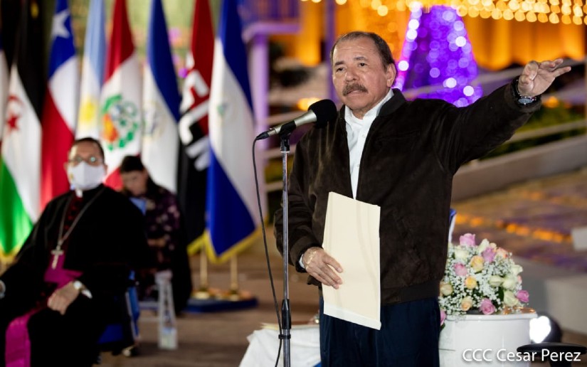 Daniel Ortega niega ante embajadores matanza contra opositores en 2018