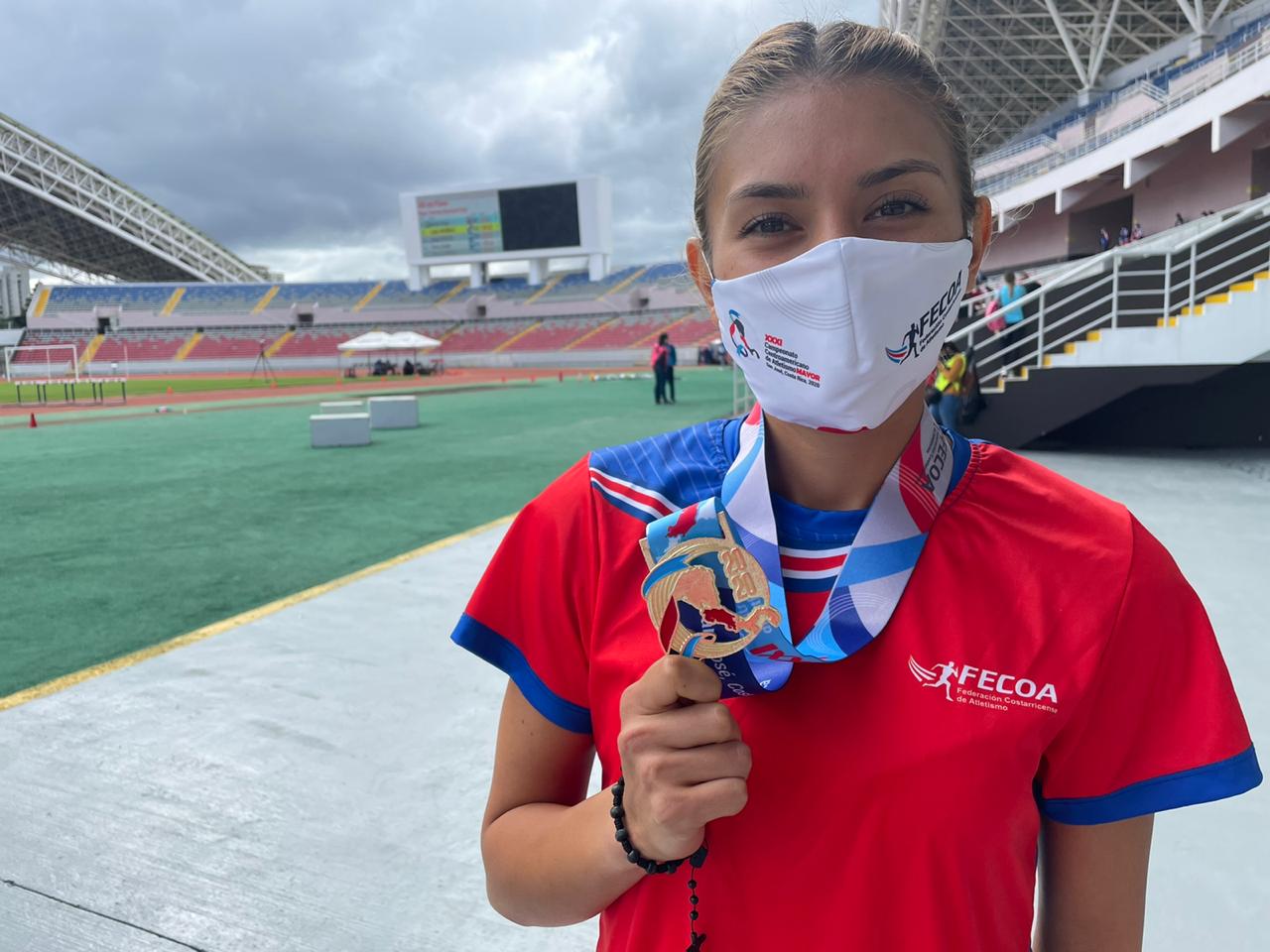 Noelia Vargas rompe otra marca en 10 mil metros marcha por tercera vez en dos meses