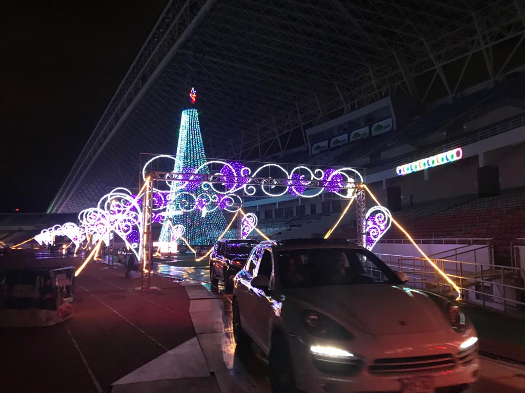 Convocatoria kilométrica para “Paseo de Navidad” en Estadio Nacional