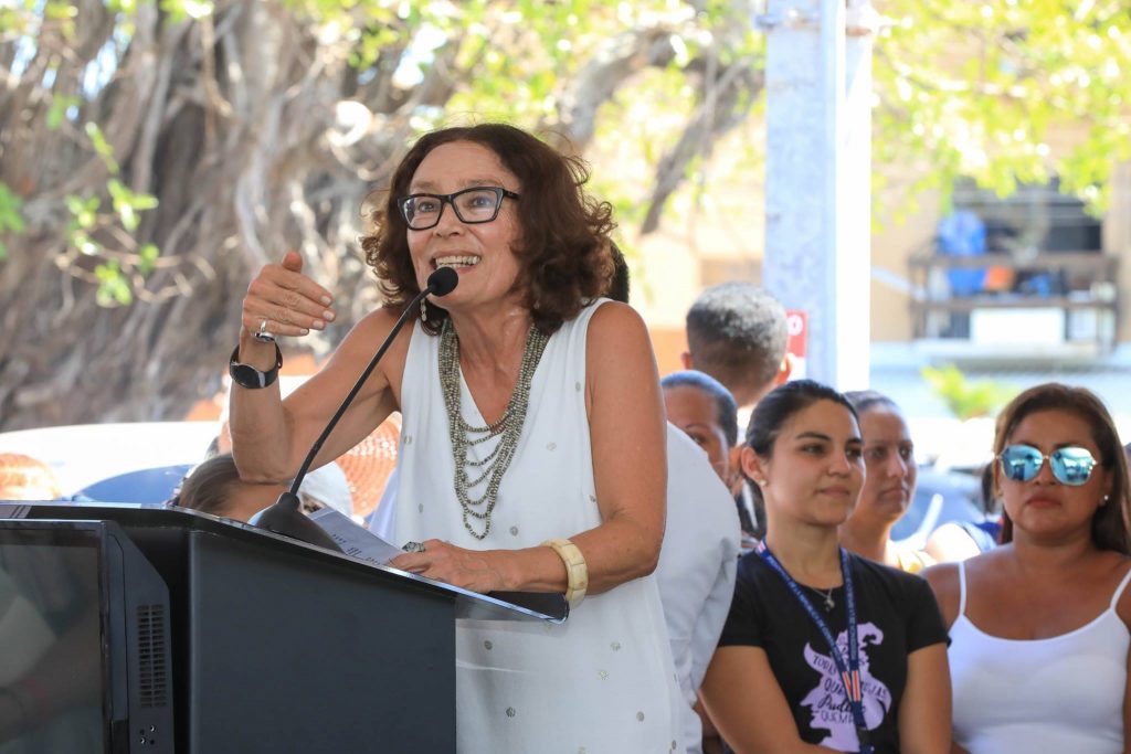 Candidata a vicepresidencia del Frente Amplio, Patricia Mora, pide que se dejen de construir hoteles 7 estrellas en Guanacaste