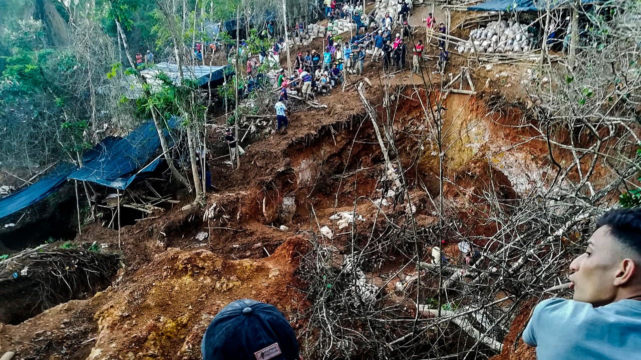 Nicaragua culmina rescate en derrumbe de mina tras extraer dos cuerpos